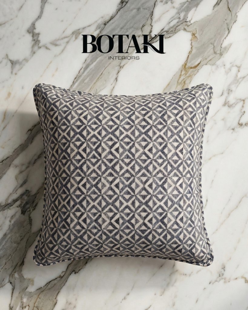 For the modern minimalist, the Grey Tone Geometric offers a structured play on shadow and form. The clean lines and varying shades of slate and charcoal provide a rhythmic, architectural quality to your decor. It is the perfect choice for those who appreciate the intersection of geometric precision and home comfort.